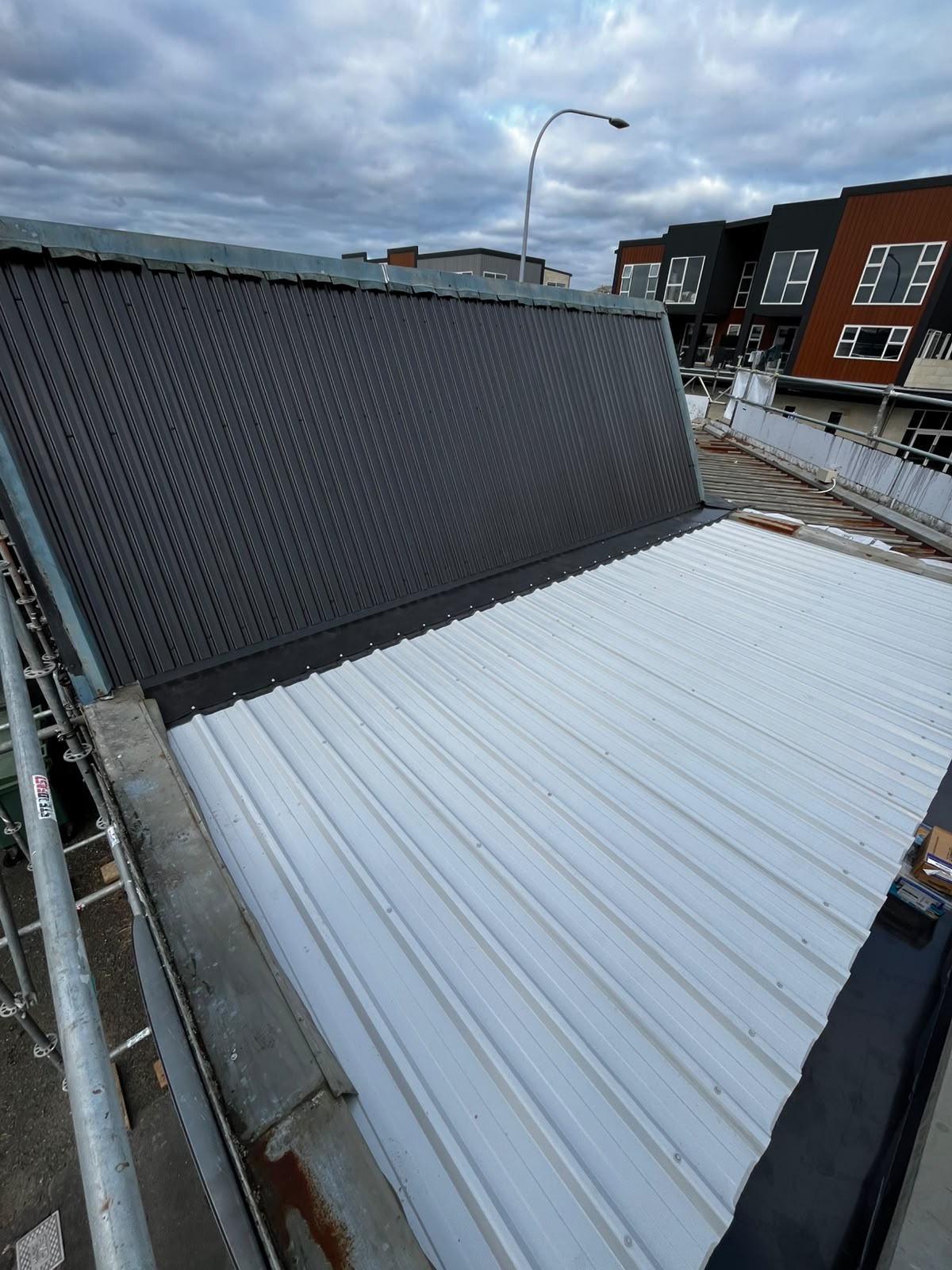 Commercial roofing project by YAHD Roof'n'Clad